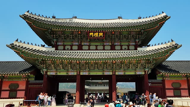 gate at gyeongbokgung