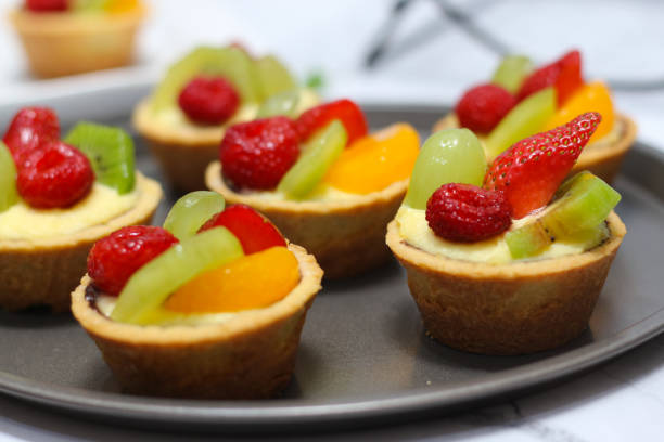 istock some fruit pie cookies on aluminum tray. 1487928547