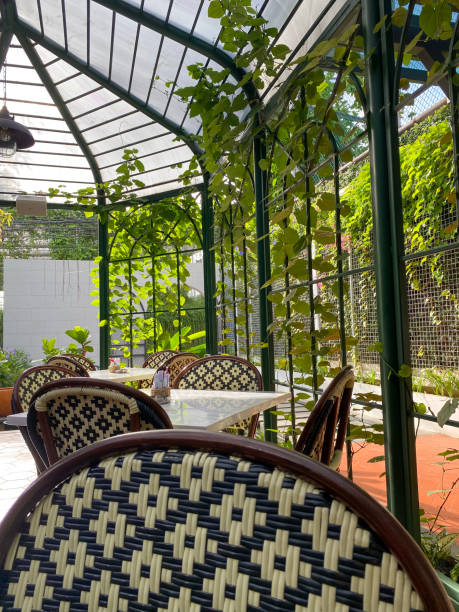 istock Coffee Shop outdoor decoration. 1487933473