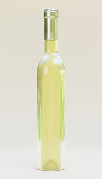 istock Realistic 3D Render of Wine Bottle 1487936501