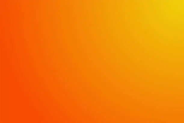 Vector illustration of Orange gradient abstract background, Orange blur background