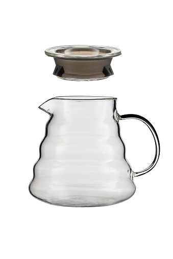 Thermo Flask on White Background