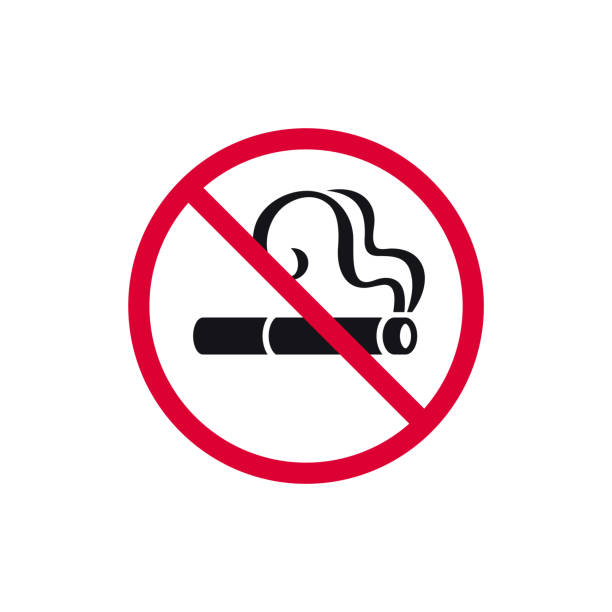 thumbnail image 2 of Multilingual No Smoking Sign – 330x125mm – Prohibited Symbol Sticker – Tuxedo Design 2 of 6