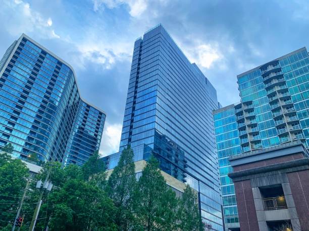 istock Overcast afternoon in Midtown Atlanta 1487948576