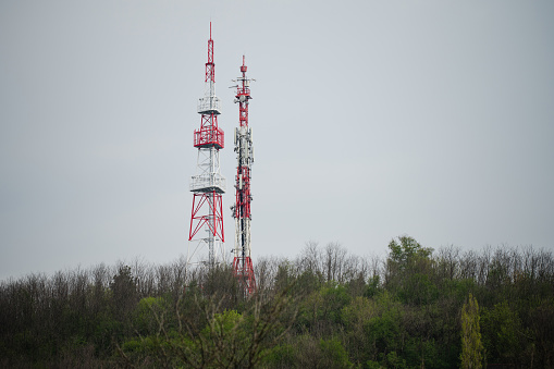 Telecommunication tower 5g