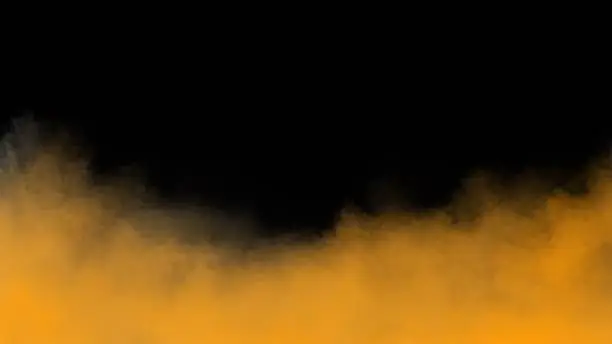 Photo of Orange background, orange smoke background