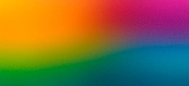 istock Rainbow colors background, abstract vibrant color gradient banner web header poster design, copy space 1487957076