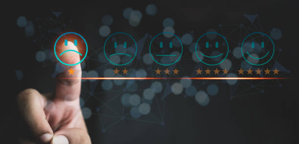 istock Bad rating and negative reviews and customer experience dissatisfied concept. 1487959228