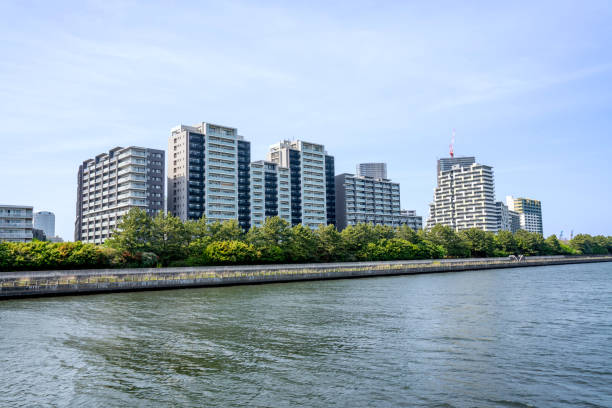 istock Modern high rise residential apartment 1487967857