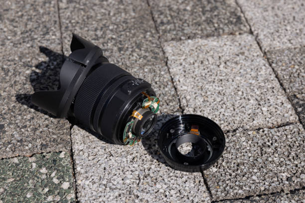 istock A broken lens on the street sunny day handheld 1487968108