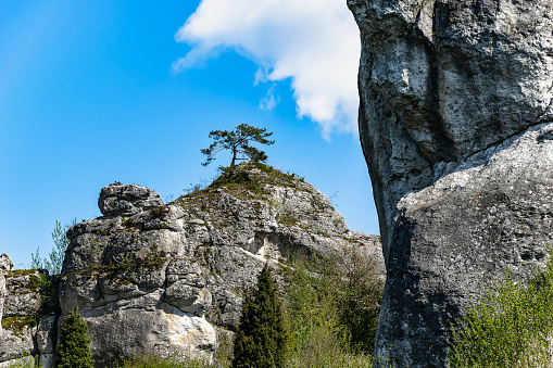 Towers in the tourist town of Guadalest, Spain