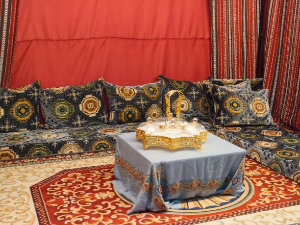 istock Arabian style living room with a side dish 1487969594