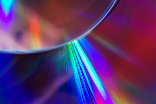 istock red and blue neon lights background, abstract wallpaper 1487976408