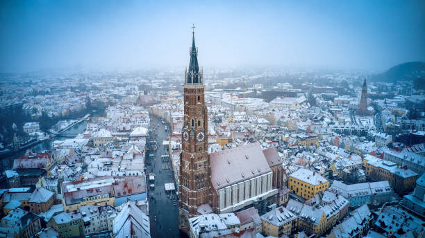 istock Church in the snow 1487987935