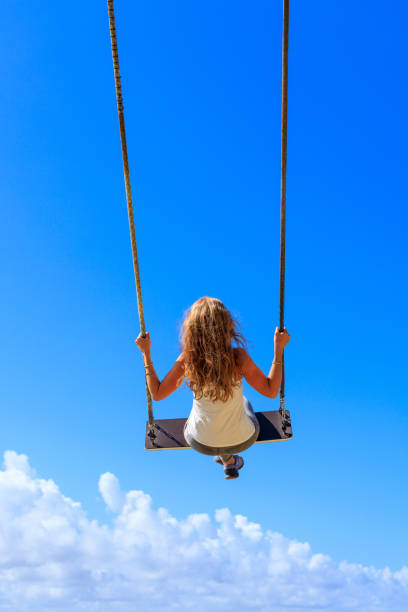 istock woman on swing on blue sky 1487994562