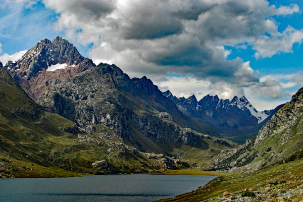 istock Cordillera Blanca and Querococha Lagoon 1487994786