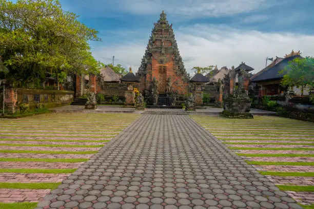 Photo of The exquisite beauty of the Batuan temple (Pura Puseh Batuan), 10th c., Ubud, Bali, Indonesia