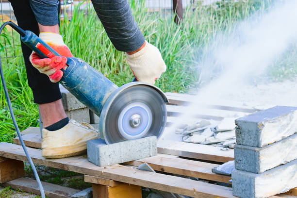 istock the process of sawing paving slabs by a worker 1488005477