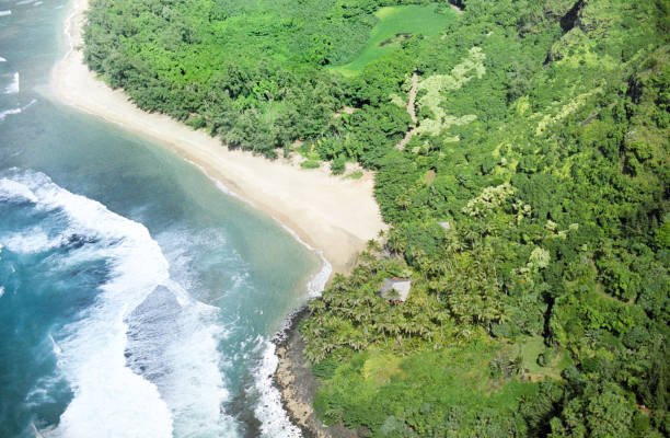 istock Aerial Kauai Hidden Beach 1488008156