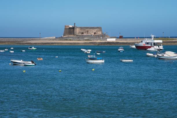 istock San Gabriel Castle, Lanzarote, Spain. Medieval fortress. 1488024948