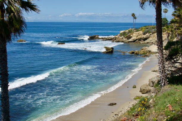 istock Secluded cove on the Laguna Beach coast 1488025226