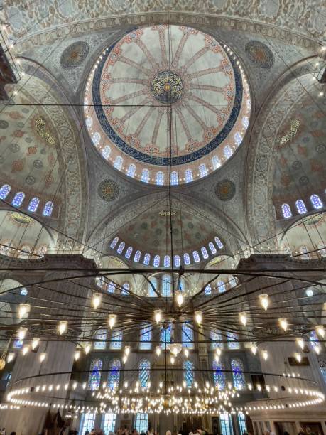istock Interior view of Blue Mosque, Istanbul 1488026237