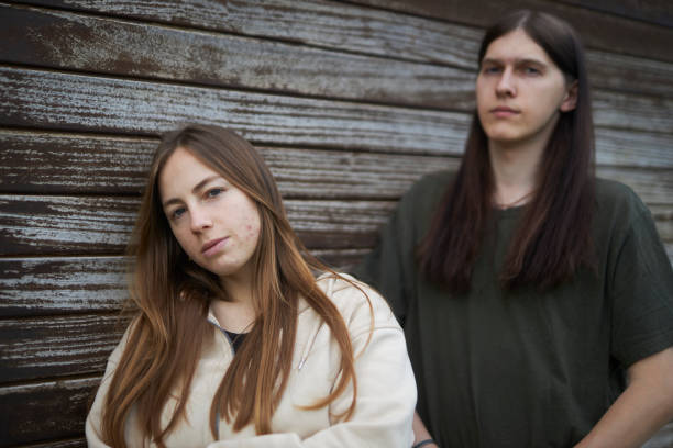 istock young white couple with long hairs 1488032233