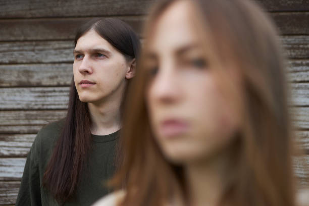 istock young white couple with long hairs 1488032412