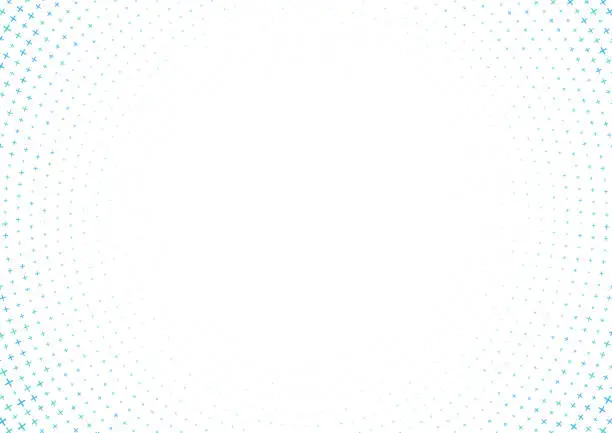 Vector illustration of Blue half tone gradient plus pattern background