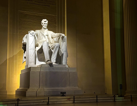 Statue of George Washington in front of Federal Hall