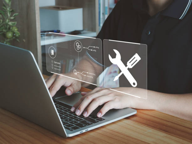 istock Maintenance and repair of the system 1488057842