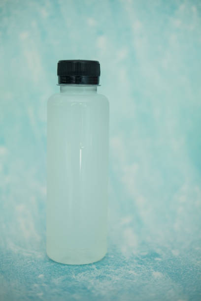 Bottle of coconut water juice