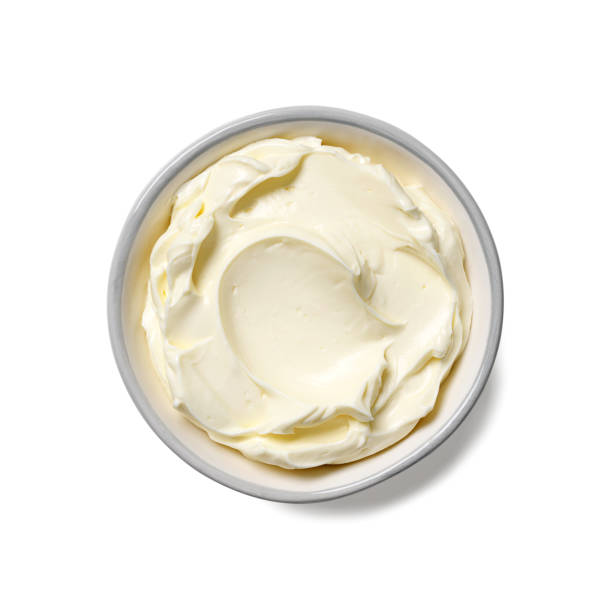 istock Bowl of cream cheese 1488064614