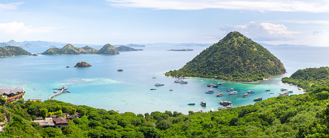 close to labuan bajo can find beautiful landscapes both coast and mountains