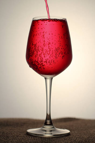 istock Pouring red water into a glass, Drink 148806742