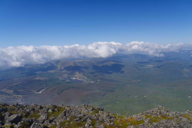 istock Superb view from the summit Mt. Tateshina 1488074403