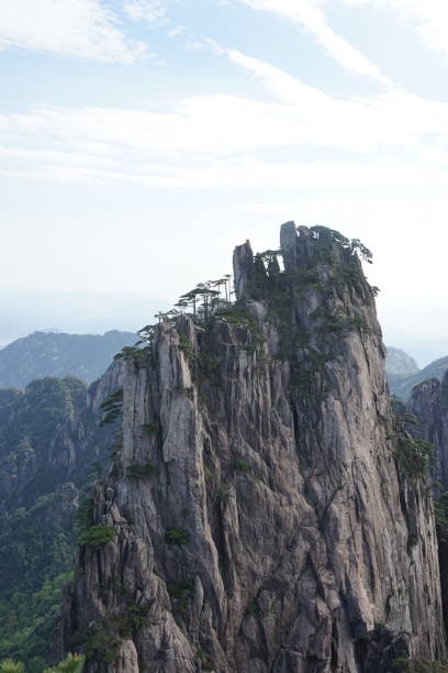 yellow mountain one of the best beautiful and famous mountain in China huangshan mountains stock pictures, royalty-free photos & images