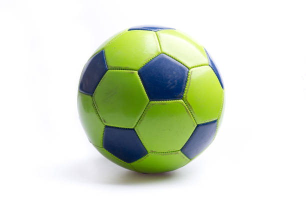Clipping isolated image of a soccer ball specially made for blind soccer or football 5-a-side used by disabled athletes.