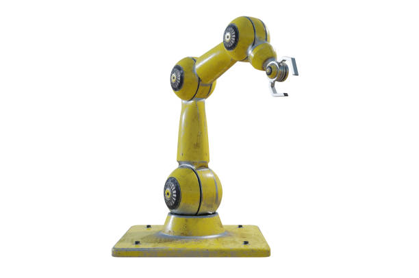 istock 3D Illustration , Mechanical hand on transparent background 1488083948