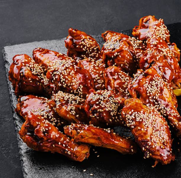 istock chicken wings with legs in Chinese sauce 1488092884