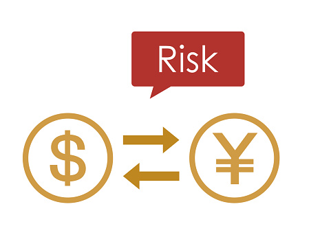 This is an illustration of foreign currency exchange and exchange risk.
