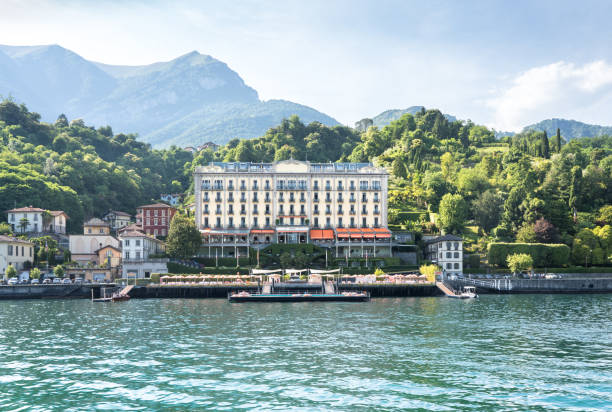 istock Grand Hotel Tremezzo on the Como Lake, Italy 1488094848