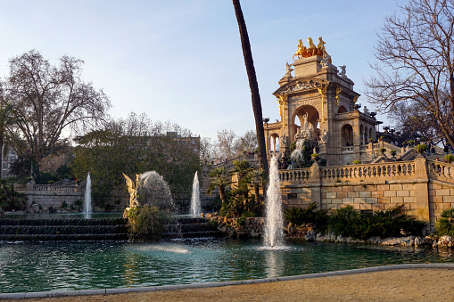 Fountain of Ciutadella Park, Barcelona, Spain
