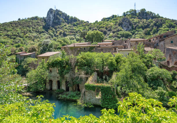Medieval village near Narni in the Province of Terni