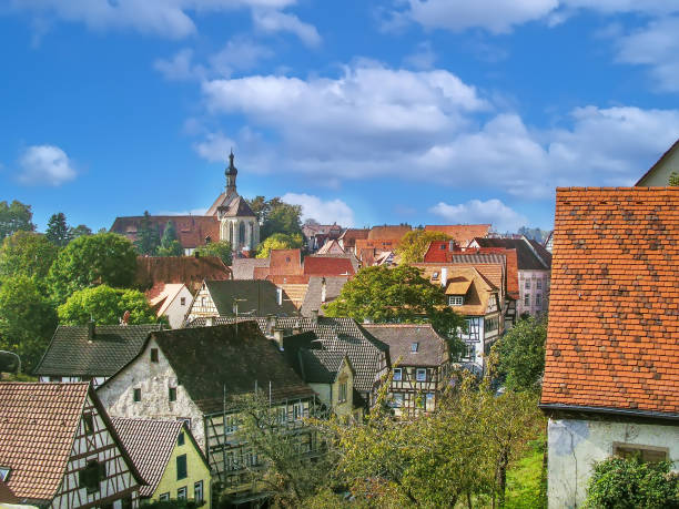 istock View of Bad Wimpfen, Germany 1488103048