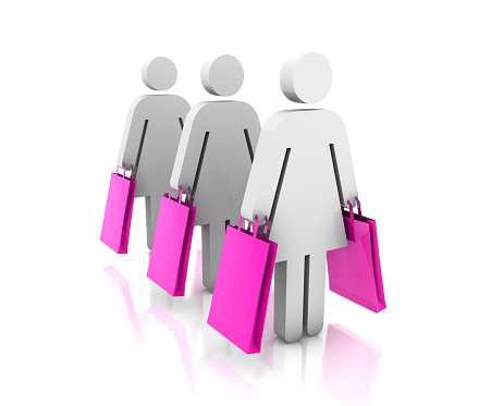 Women with Shopping Bags