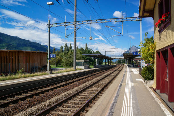 istock Maienfeld Station, Switzerland 1488111297