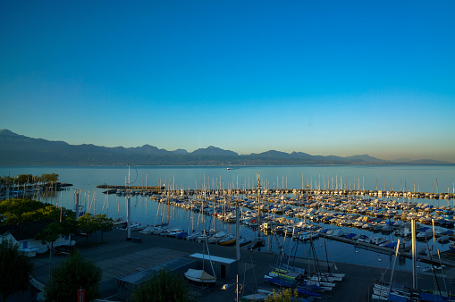 Port of Ouchy, Lausanne, Switzerland