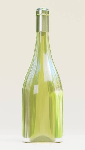 istock Realistic 3D Render of Wine Bottle 1488117360