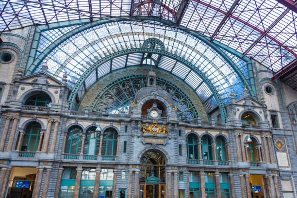 istock Interior of Antwerp Central Station, Belgium 1488121241